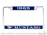 1965 Mustang Year Dated License Plate Frame ACC-LPF-65
