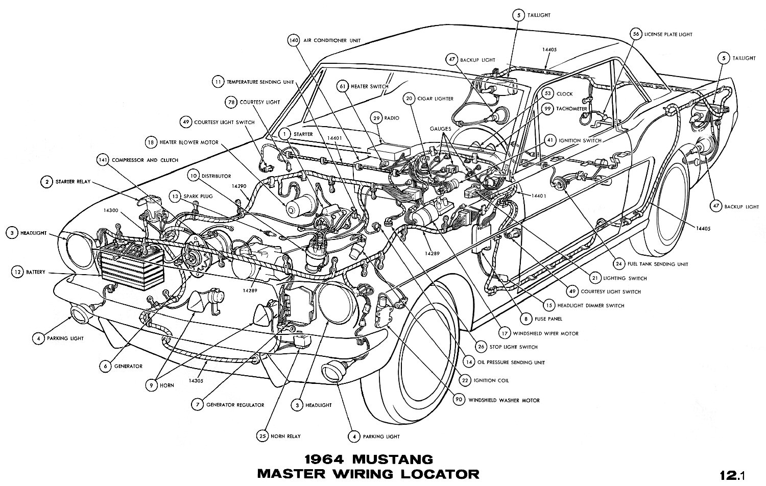 2006 Ford Mustang Wiring Diagram