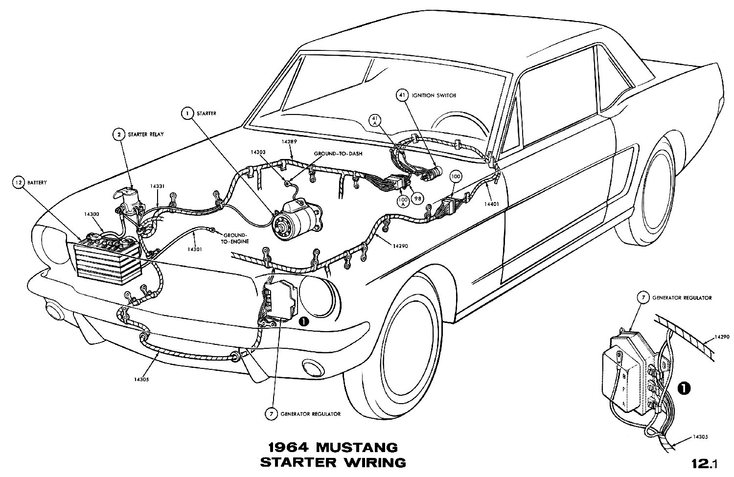 65 Mustang Alternator Wiring Diagram from averagejoerestoration.com