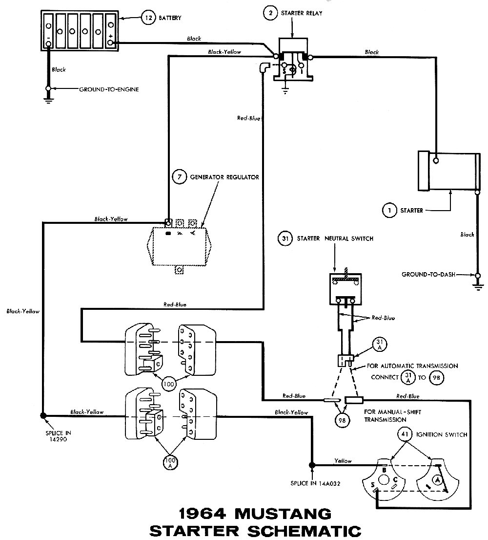 1964 Mustang Wiring Diagrams