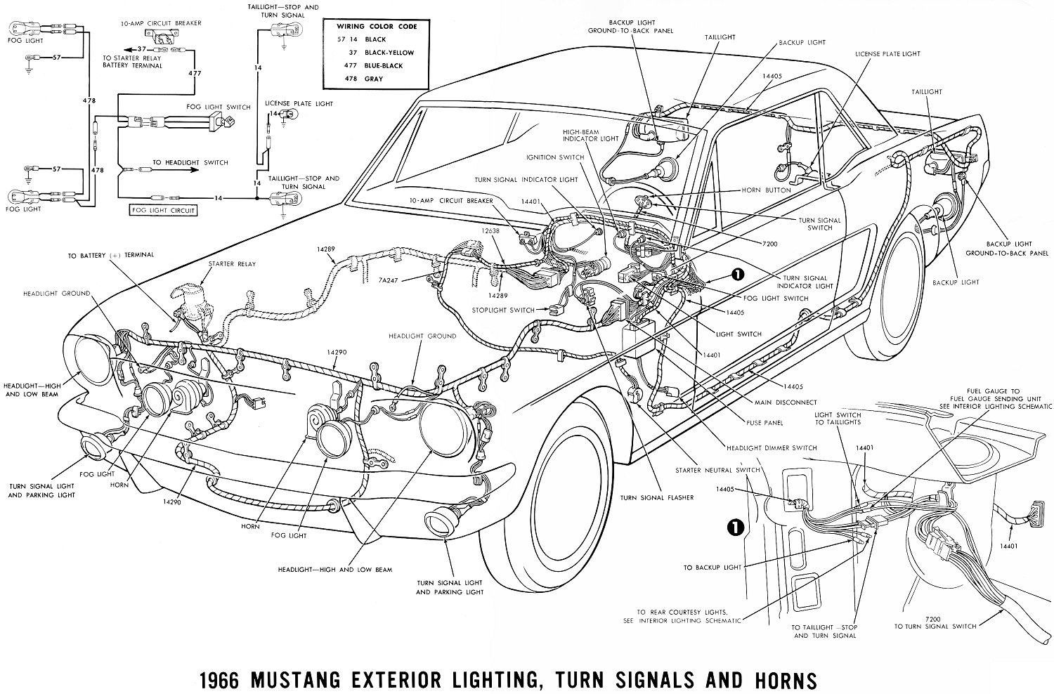 1966 Mustang Wiring Diagrams - Average Joe Restoration