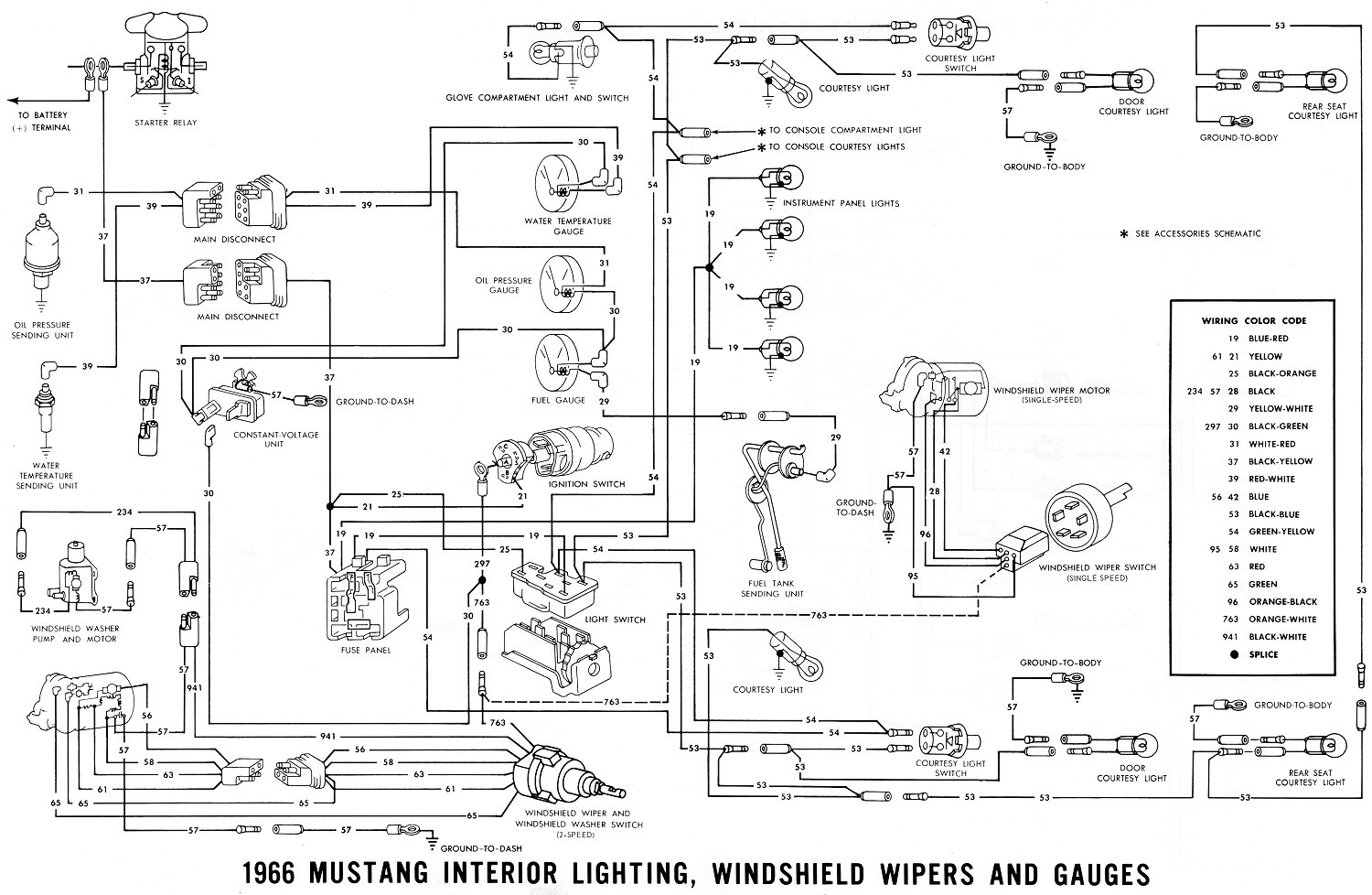 1966 Mustang Radio Wiring Diagram from averagejoerestoration.com