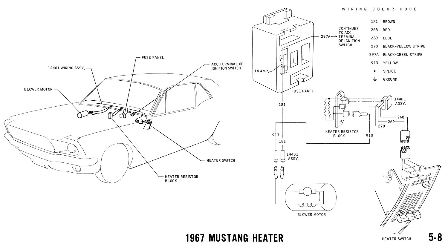 1965 Mustang Starter Solenoid Wiring Diagram from averagejoerestoration.com