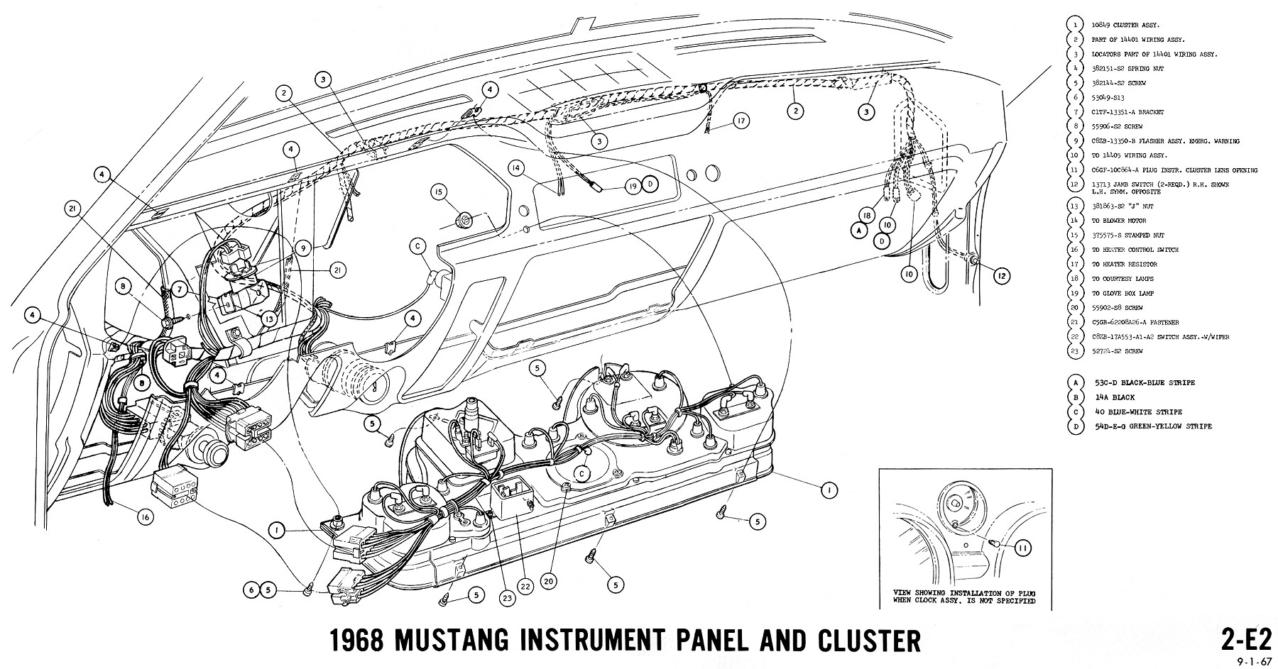 1968 Mustang Wiper Wiring Diagrams - 2.xje.zionsnowboards.de