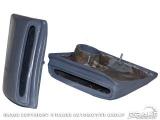 1967-68 Mustang Lower Quarter Functional Side Scoops S7MS-6529076/7